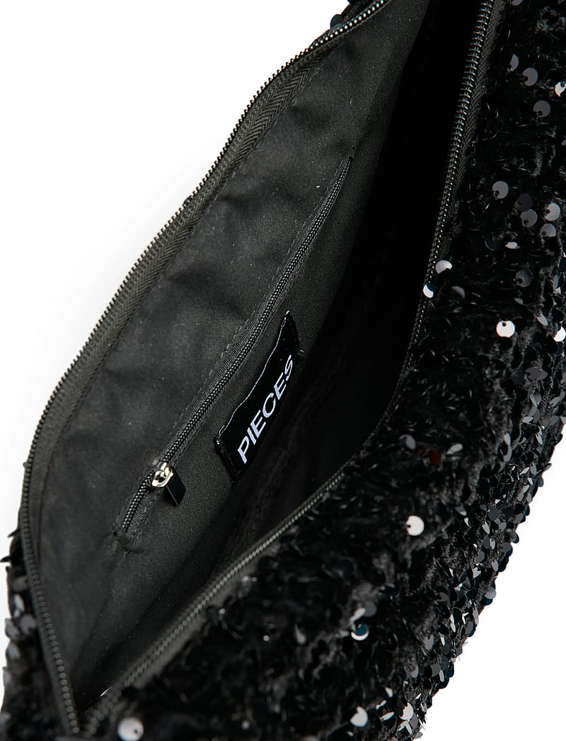 Pieces - PCKAM AMANDA SEQUINS BUMBAG BC - gürteltaschen - black - 2