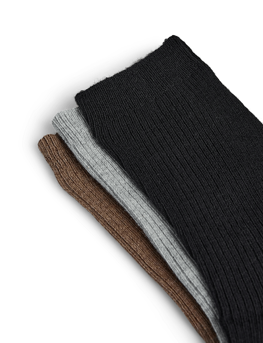 Pieces - PCMARTA 4 PACK SOCKS NOOS BC - vanliga strumpor - black - 1