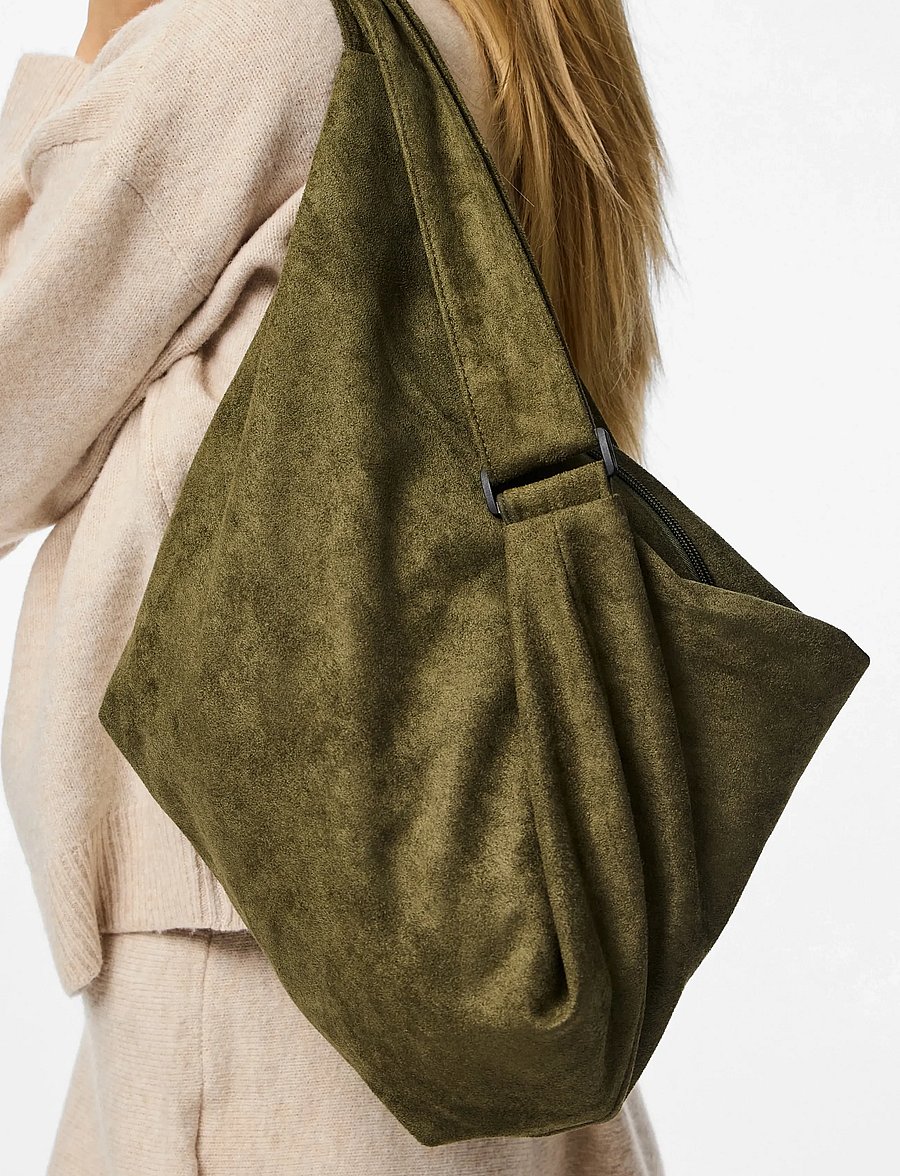 Pieces - PCAMANDA XL AUTUMN BUMBAG - forest night - 4