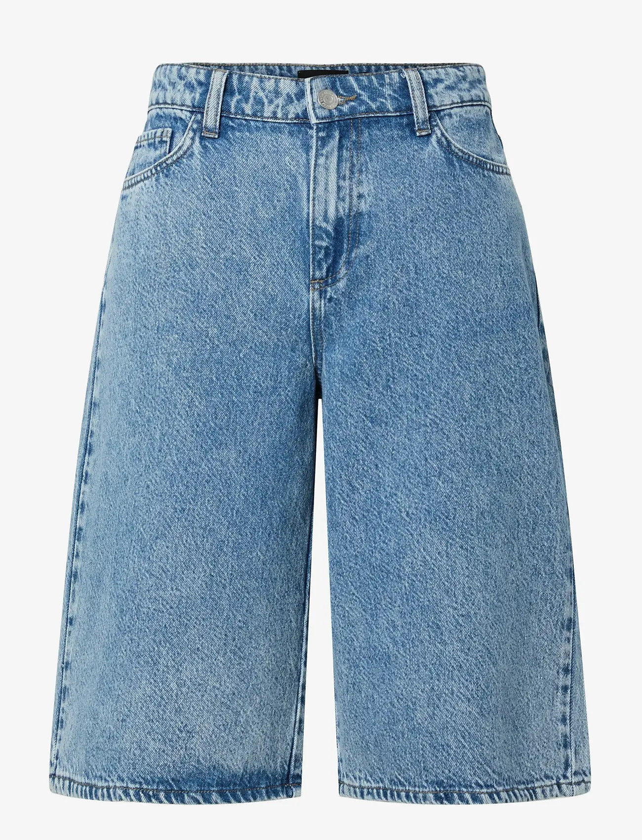 Pieces - PCSKY MW DENIM JORTS NOOS BC - jorts - medium blue denim - 1