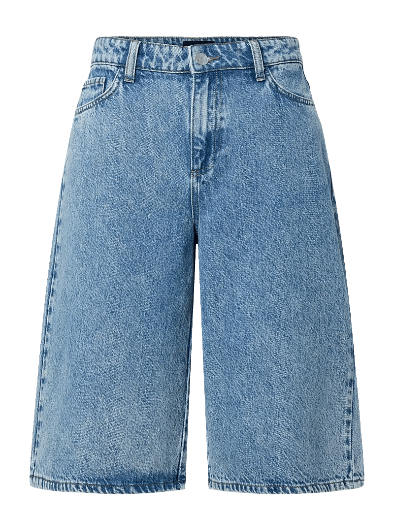 Pieces - PCSKY MW DENIM JORTS NOOS BC - jorts - medium blue denim - 1