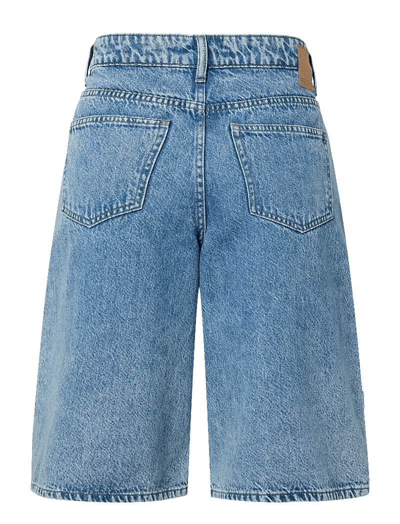 Pieces - PCSKY MW DENIM JORTS NOOS BC - jorts - medium blue denim - 2