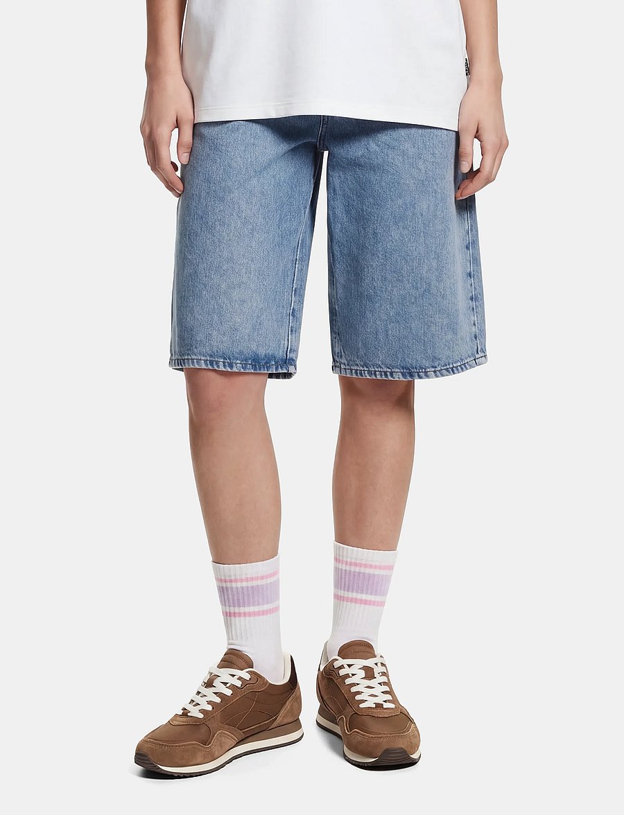 Pieces - PCSKY MW DENIM JORTS NOOS BC - jorts - medium blue denim - 0