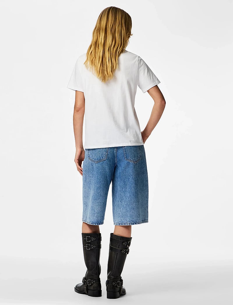 Pieces - PCSKY MW DENIM JORTS NOOS BC - jorts - medium blue denim - 3