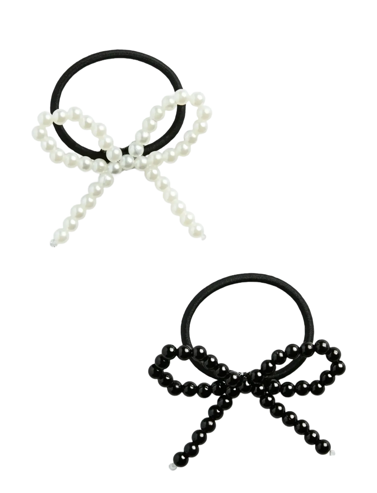 Pieces Pcrenee N Hair Elastic 2-Pack, One Size, Black, Hårtilbehør > Scrunchies, Dame