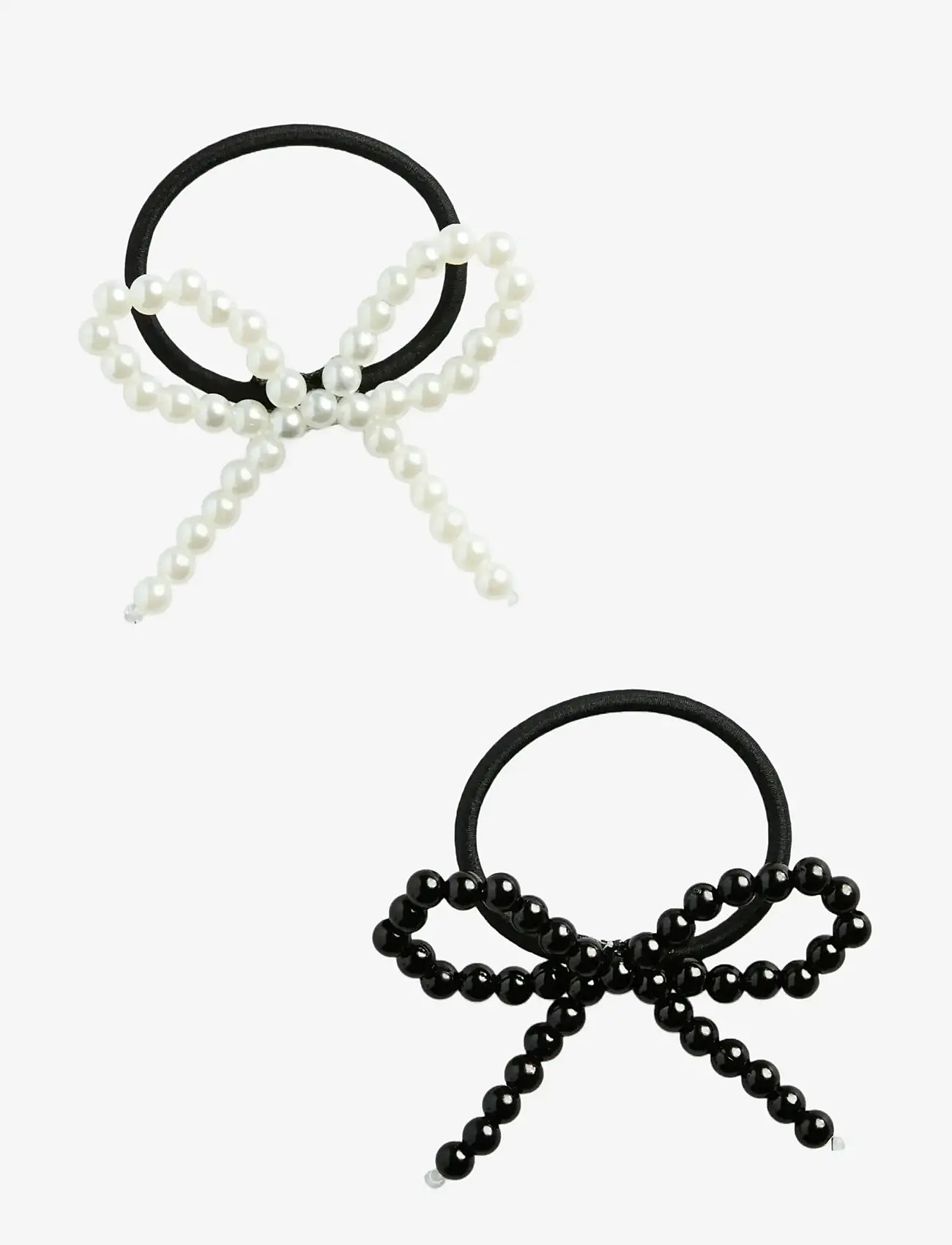 Pieces - PCRENEE N HAIR ELASTIC 2-PACK - scrunchies - black - 0
