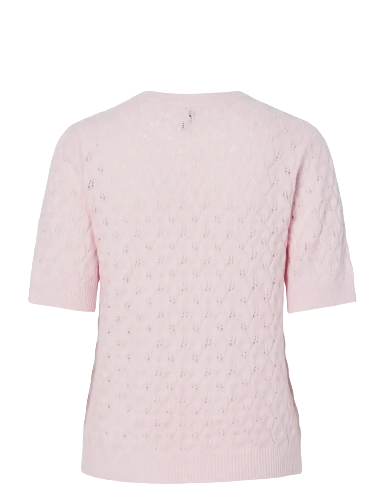 Pieces - PCLELOU SS O-NECK KNIT NOOS BC - sviitrid - roseate spoonbill - 2