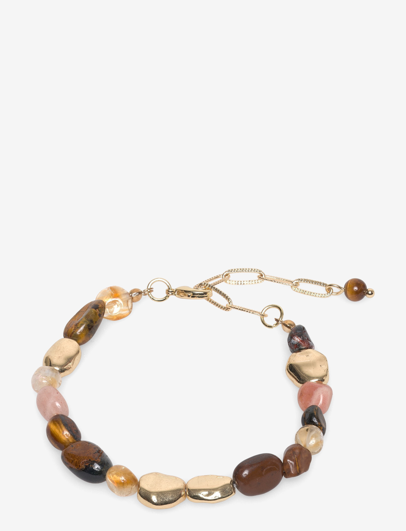 Pieces - PCAMALIA BRACELET - kettenarmbänder - gold colour - 0