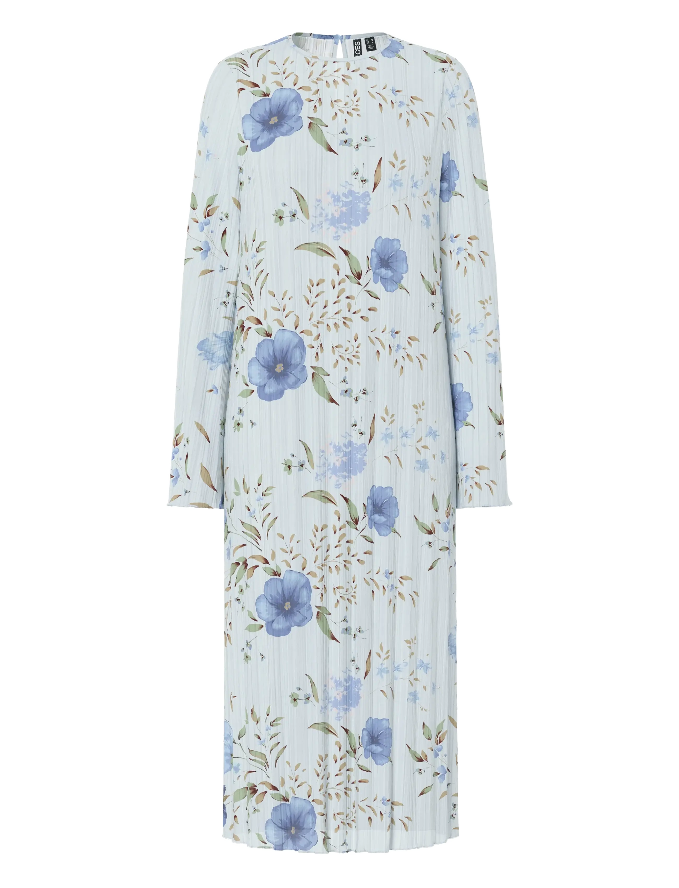 Pieces - PCAMBER LS MIDI DRESS WVN D2D FSY - bit of blue - 1