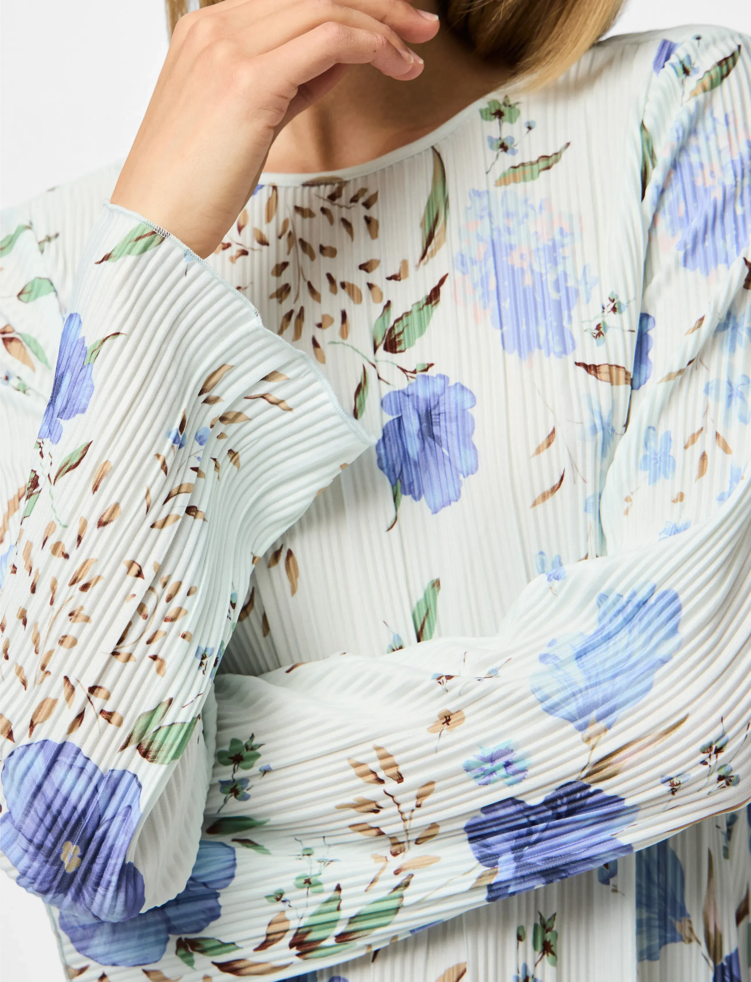 Pieces - PCAMBER LS MIDI DRESS WVN D2D FSY - bit of blue - 5