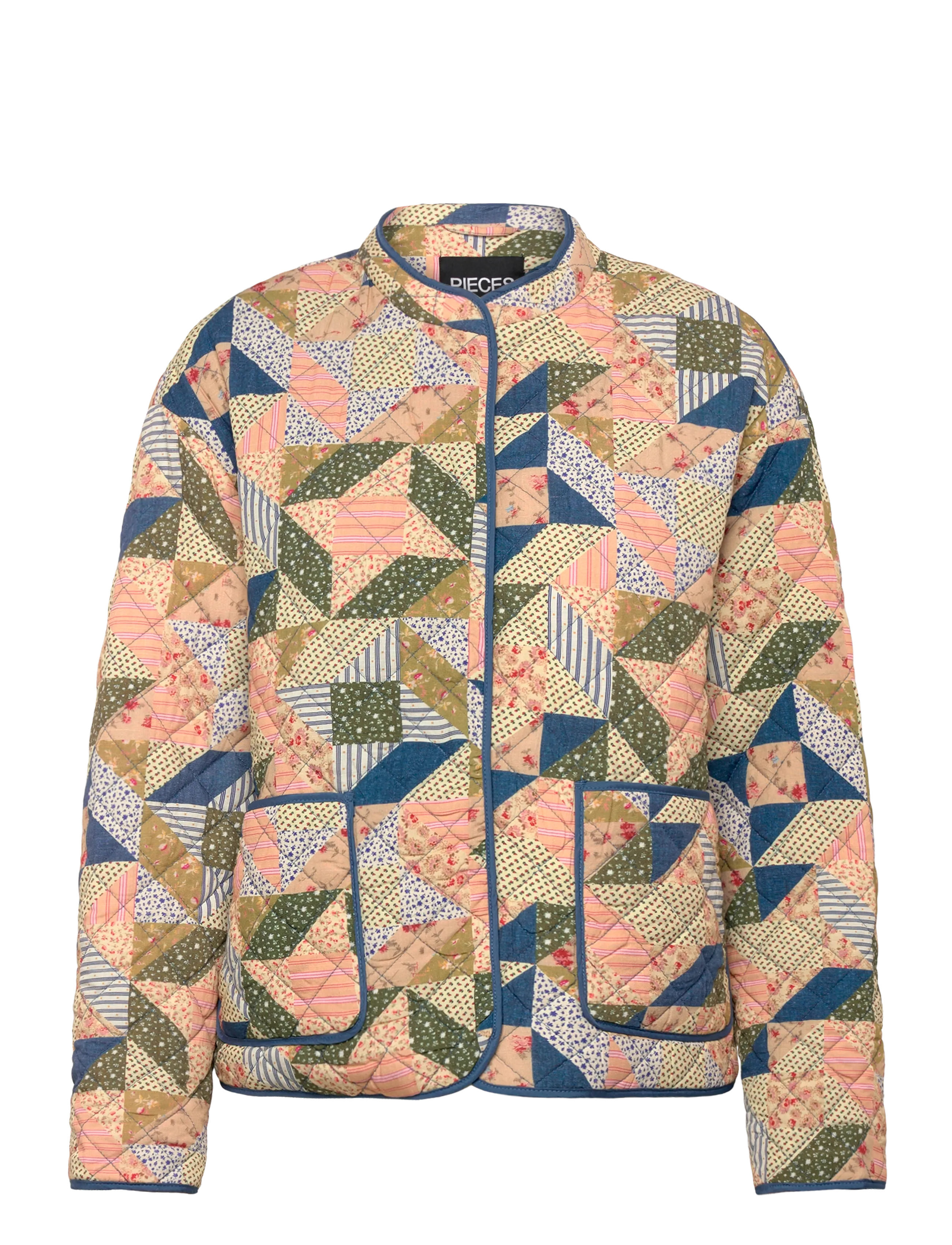 PIECES Pcrikke Quilted Jacke Noos Cream - S - Damen