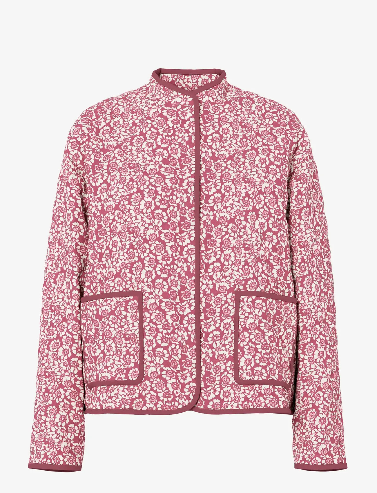 Pieces - PCRIKKE QUILTED JACKET NOOS - frühlingsjacken - slate rose - 1