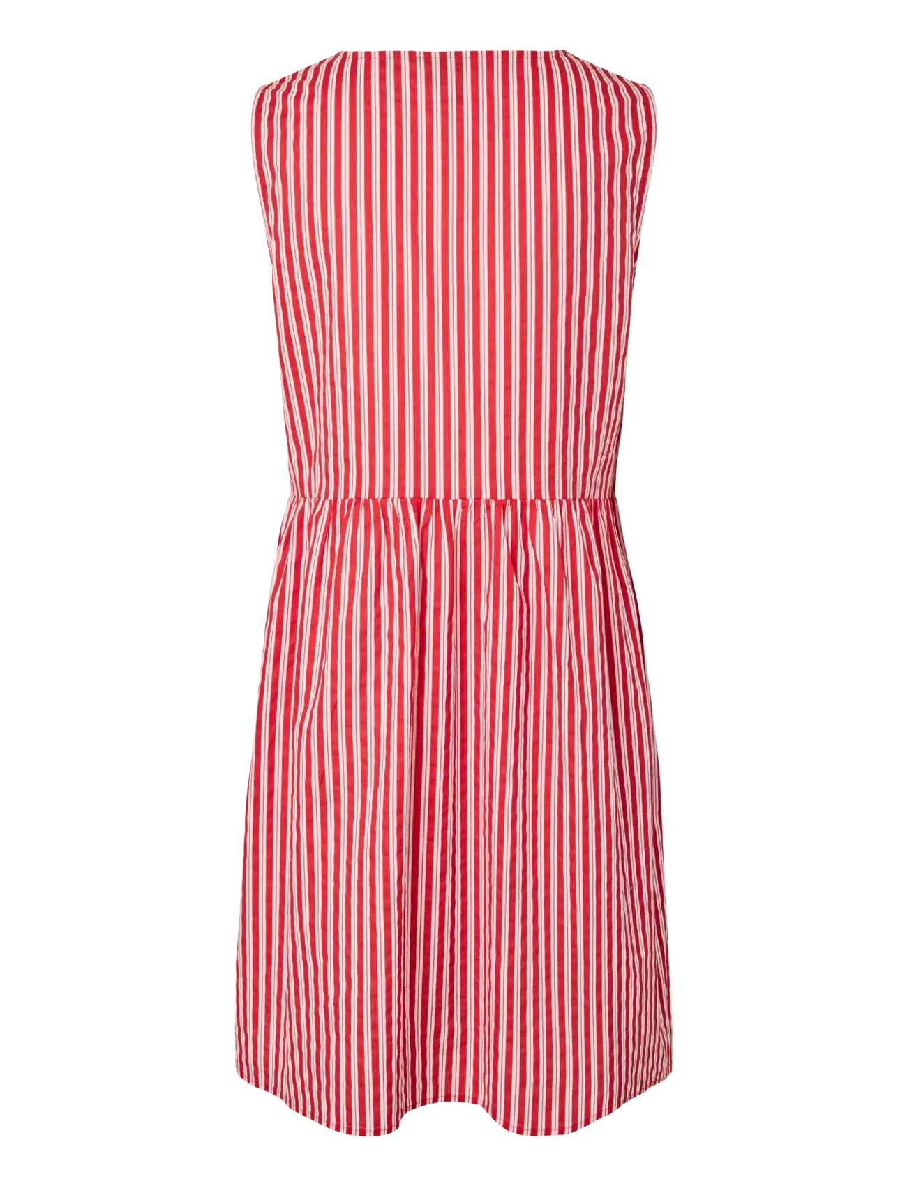 Pieces - PCJOLLY SL TIE SHORT DRESS WVN NOOS BC - korte kjoler - adrenaline rush - 2