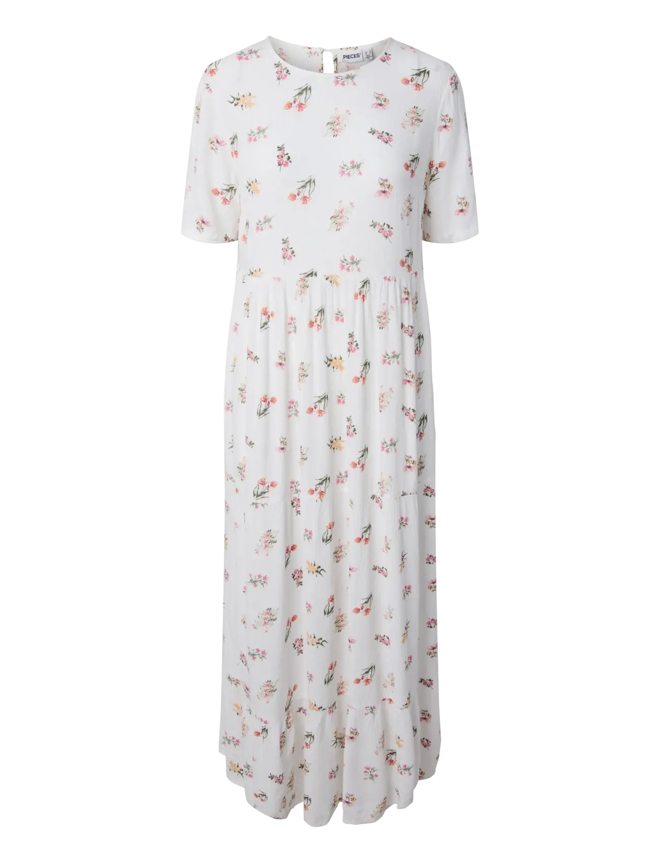 Pieces PCEVIE SS ANKLE DRESS WVN NOOS BC - Riided - BRIGHT WHITE / white