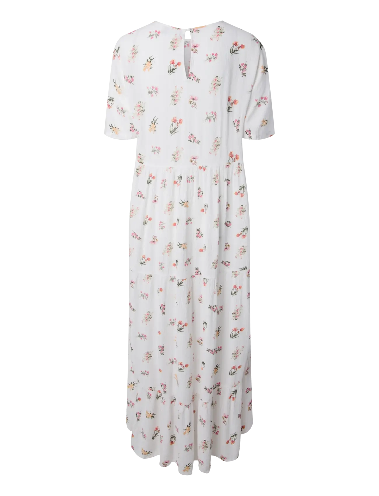 Pieces - PCEVIE SS ANKLE DRESS WVN NOOS BC - sommerkjoler - bright white - 2