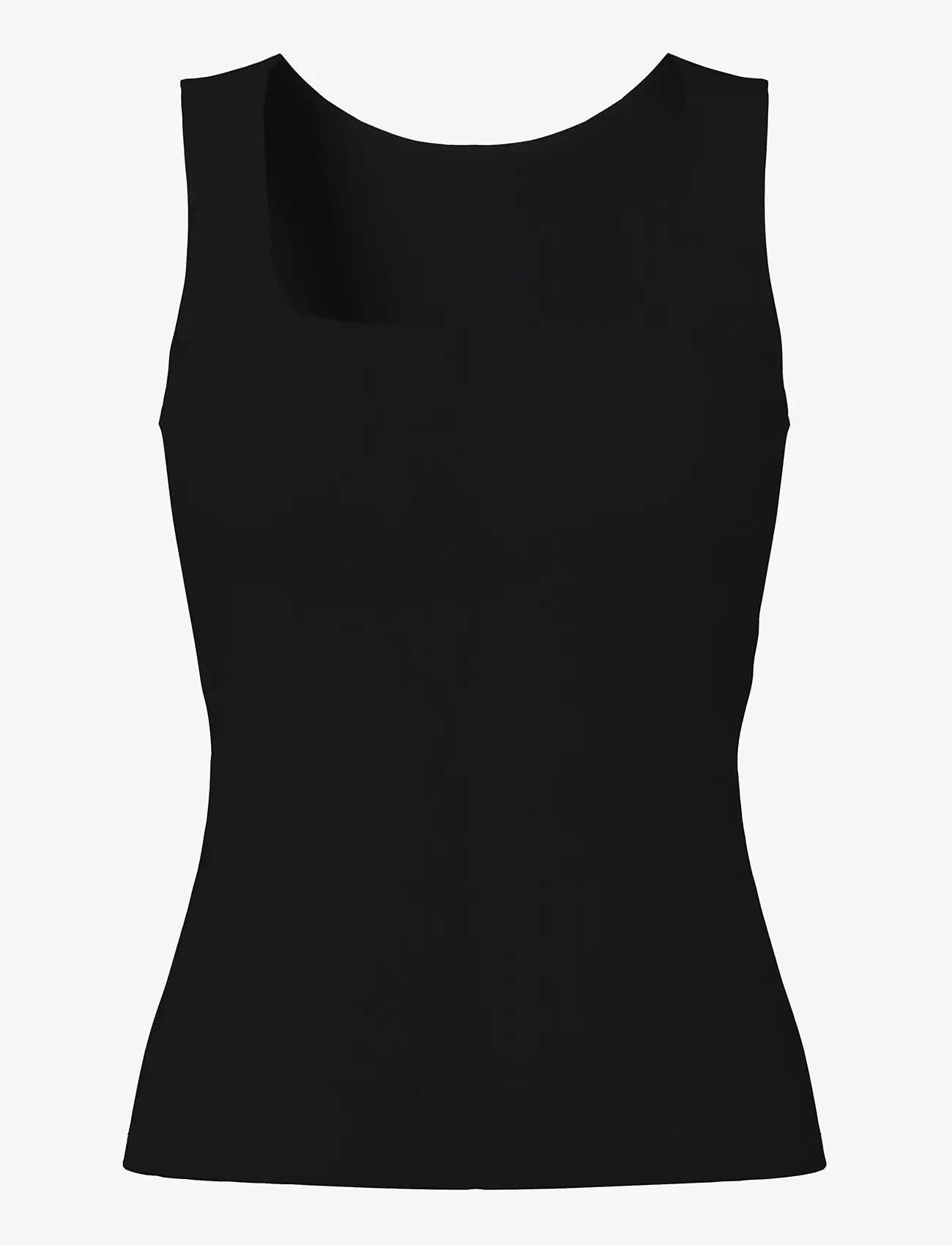 Pieces - PCLULA SL REVERSIBLE TANKTOP JRS NOOS - Ärmellose tops - black - 1