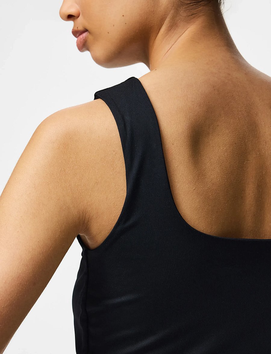 Pieces - PCLULA SL REVERSIBLE TANKTOP JRS NOOS - Ärmellose tops - black - 5
