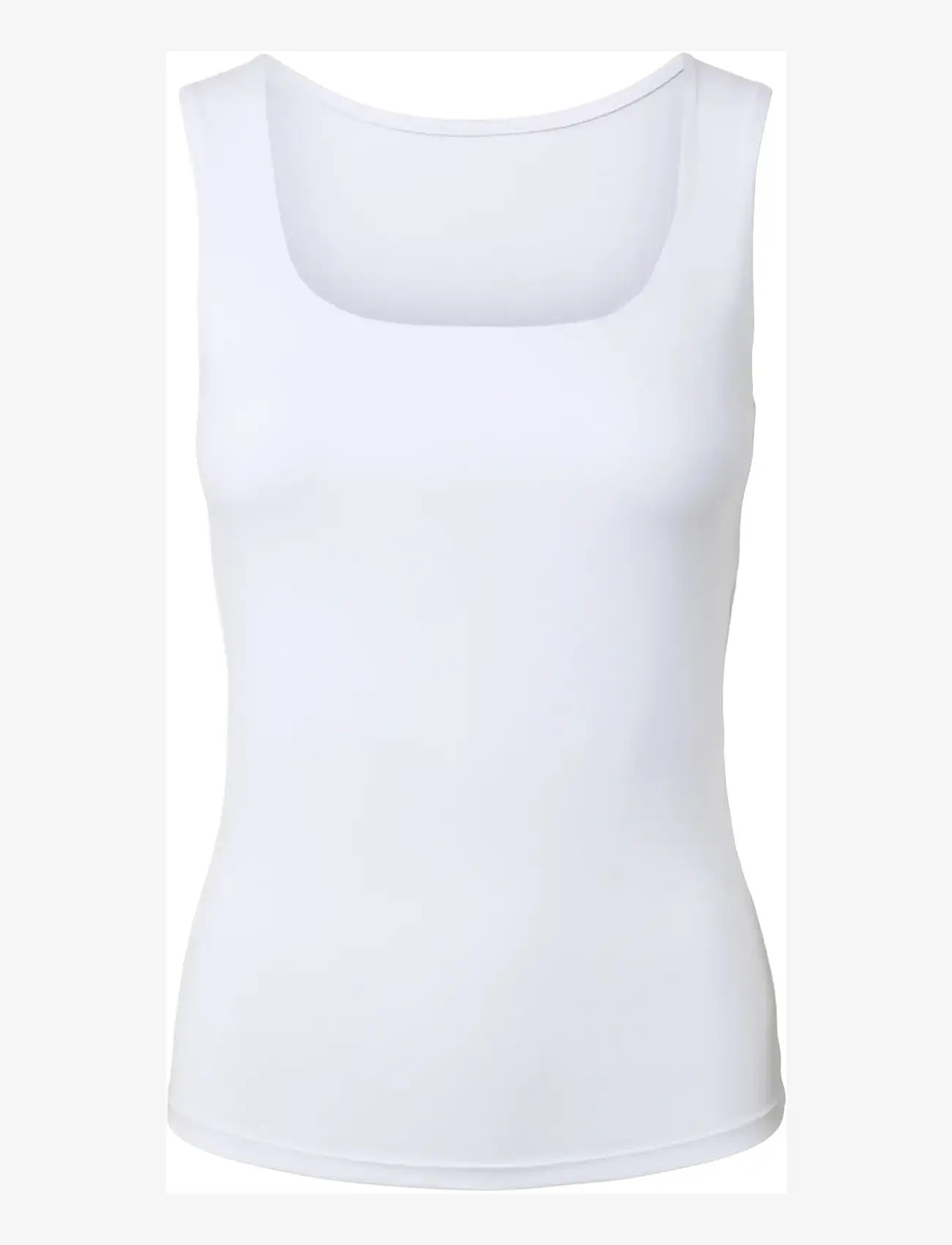 Pieces - PCLULA SL REVERSIBLE TANKTOP JRS NOOS - topid ja varrukateta alussärgid - bright white - 0
