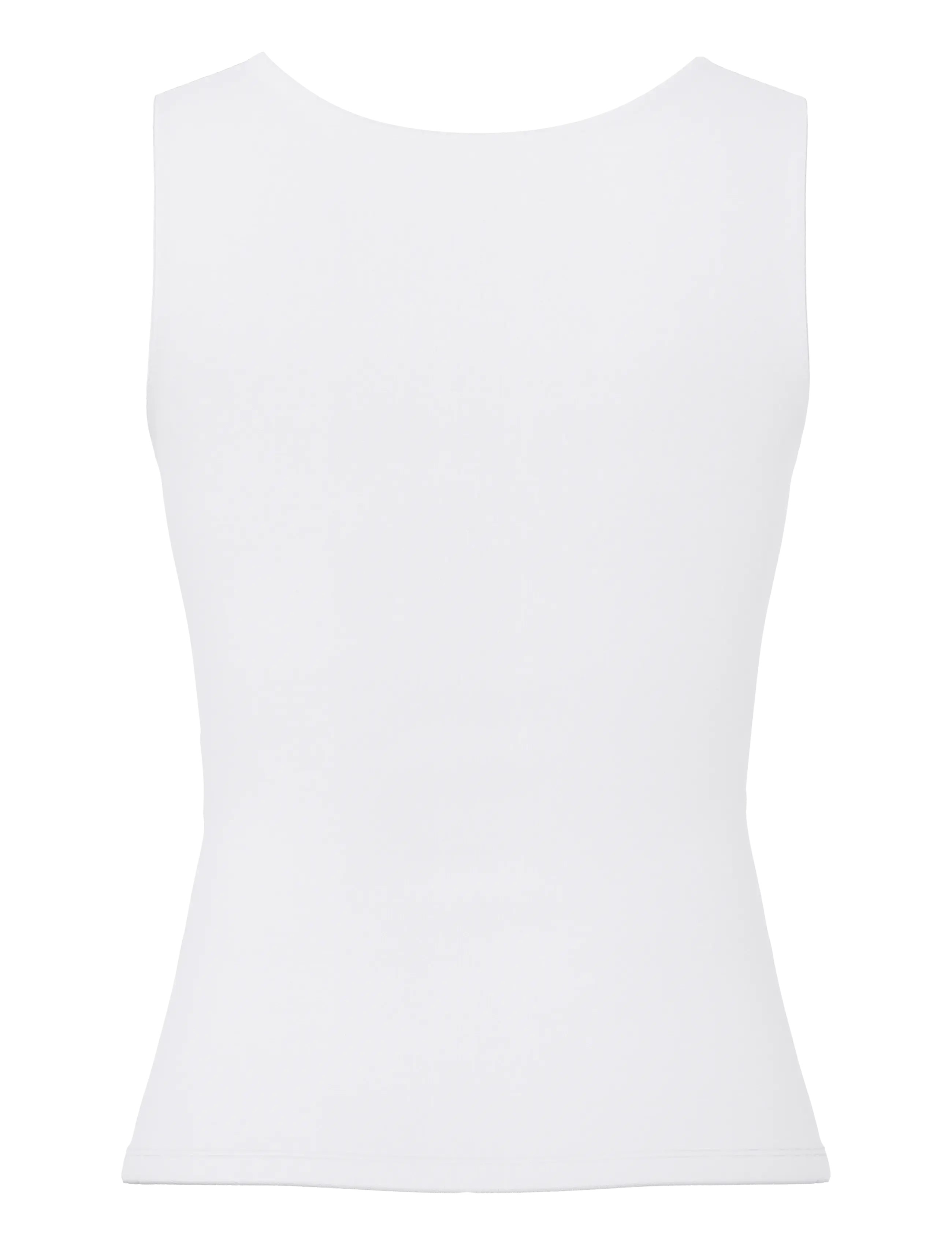 Pieces - PCLULA SL REVERSIBLE TANKTOP JRS NOOS - Ärmellose tops - bright white - 1