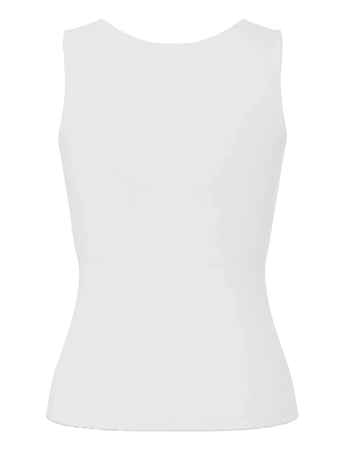 Pieces - PCLULA SL REVERSIBLE TANKTOP JRS NOOS - topid ja varrukateta alussärgid - bright white - 1