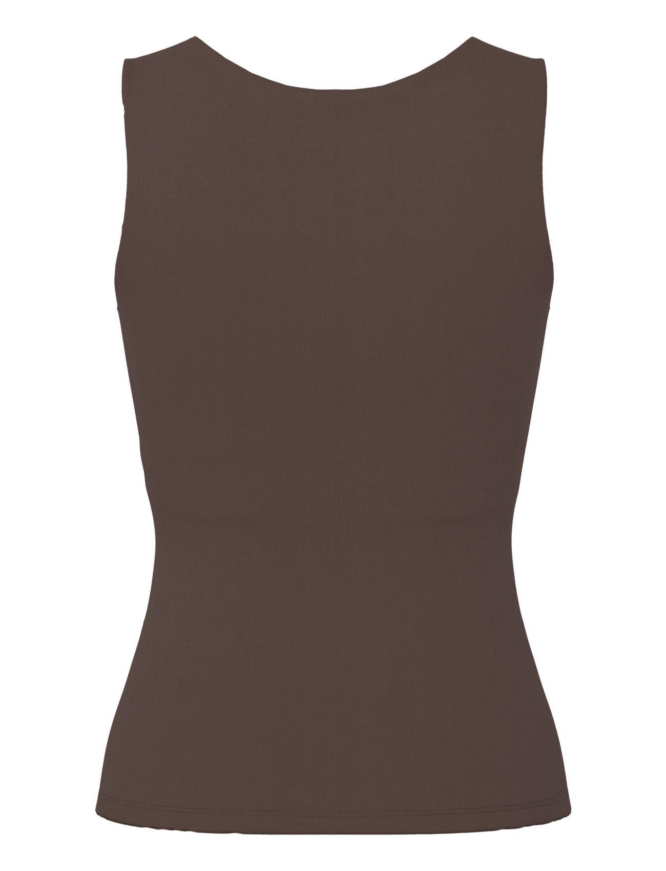Pieces - PCLULA SL REVERSIBLE TANKTOP JRS NOOS - varrukateta topid - hot fudge - 1