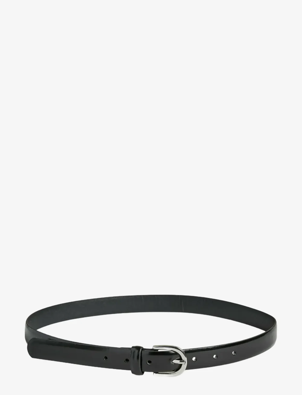 Pieces - PCESTINA LEATHER JEANS BELT NOOS - casual belts - black - 1