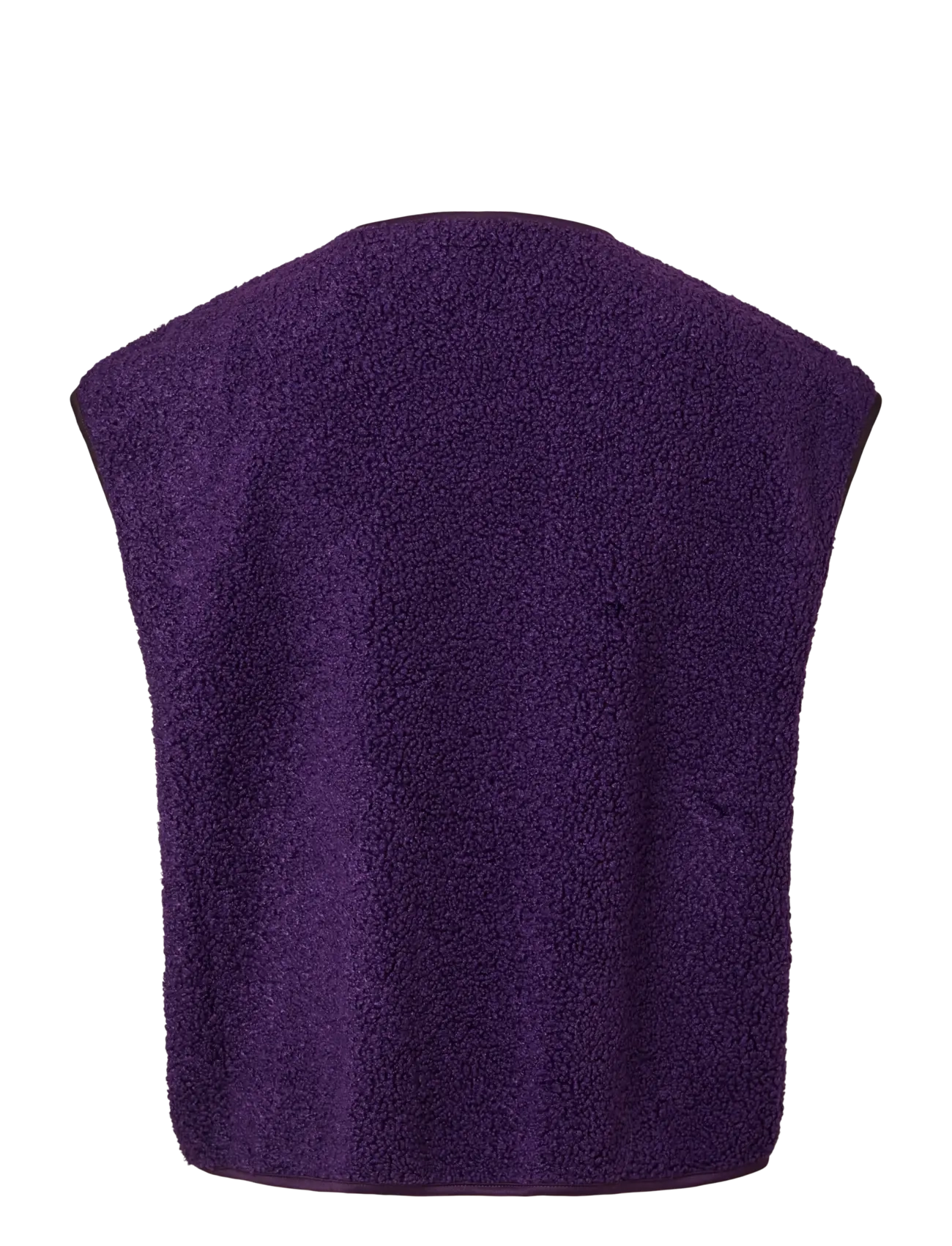 Pieces - PCKATTY TEDDY VEST NOOS BC - Šiltos liemenės - acai - 2