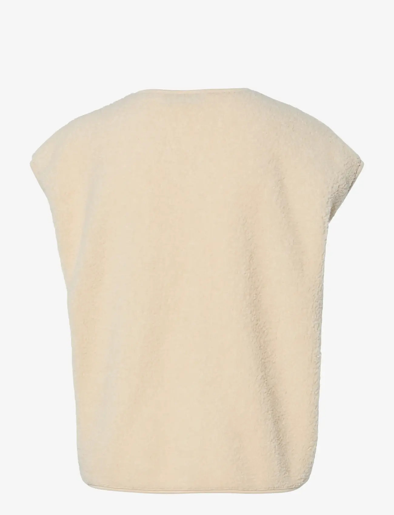 Pieces - PCKATTY TEDDY VEST NOOS BC - fleece- og teddyveste - birch - 2