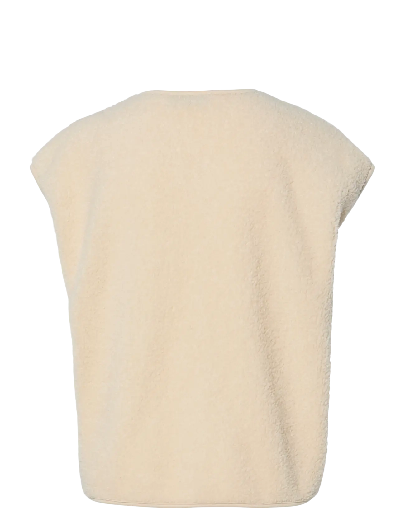 Pieces - PCKATTY TEDDY VEST NOOS BC - kamizelki pluszowe - birch - 2