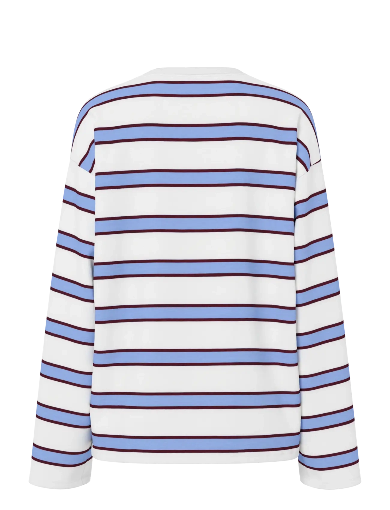 Pieces - PCMILA LS LOOSE TEE JRS NOOS BC - long-sleeved tops - hydrangea - 2