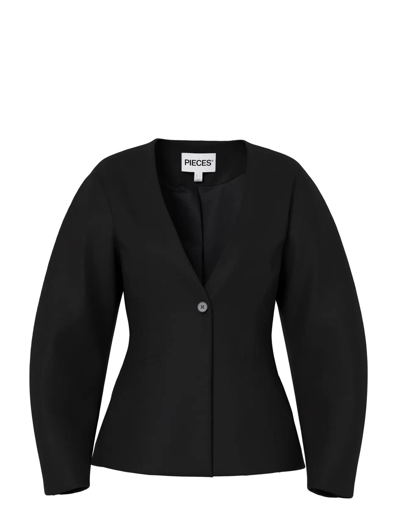 Pieces PCKAMIL LS FITTED BLAZER NOOS BC - Kleidung - BLACK / black