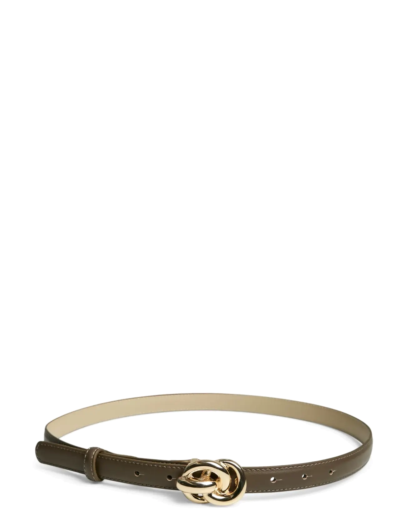 Pieces PCRIMISA JEANS BELT - Aksessuaarid - MOREL / gold