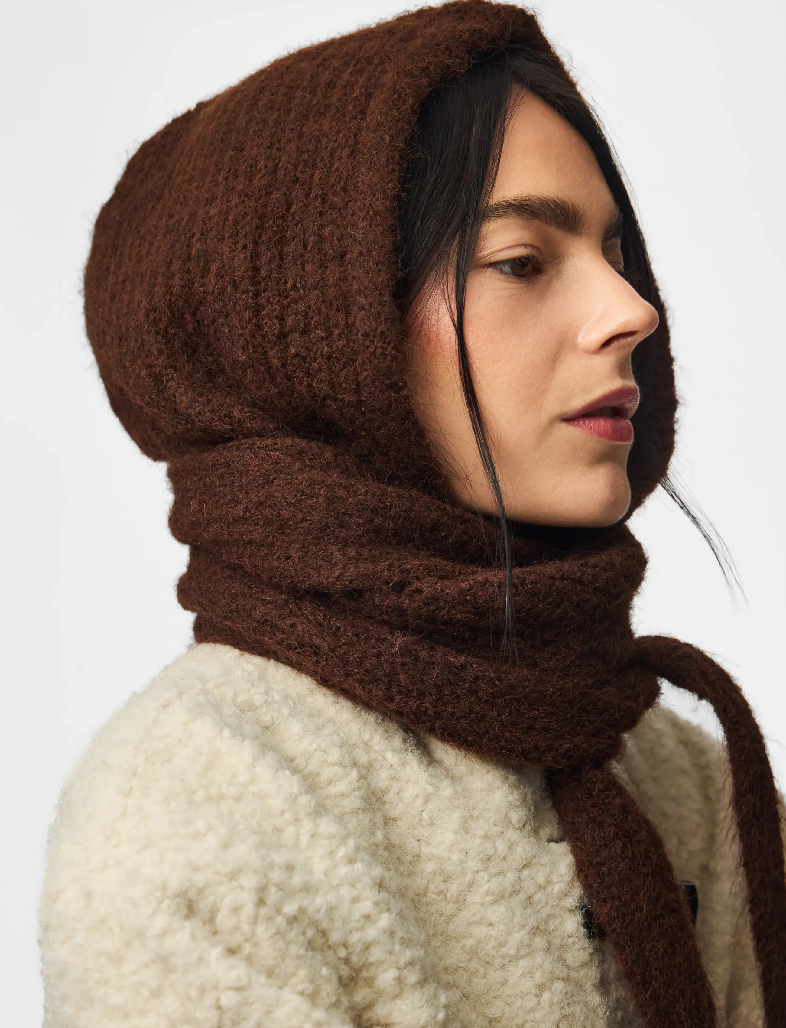 Pieces - PCREBEKKA BONNET NOOS BC - madalaimad hinnad - hot fudge - 4