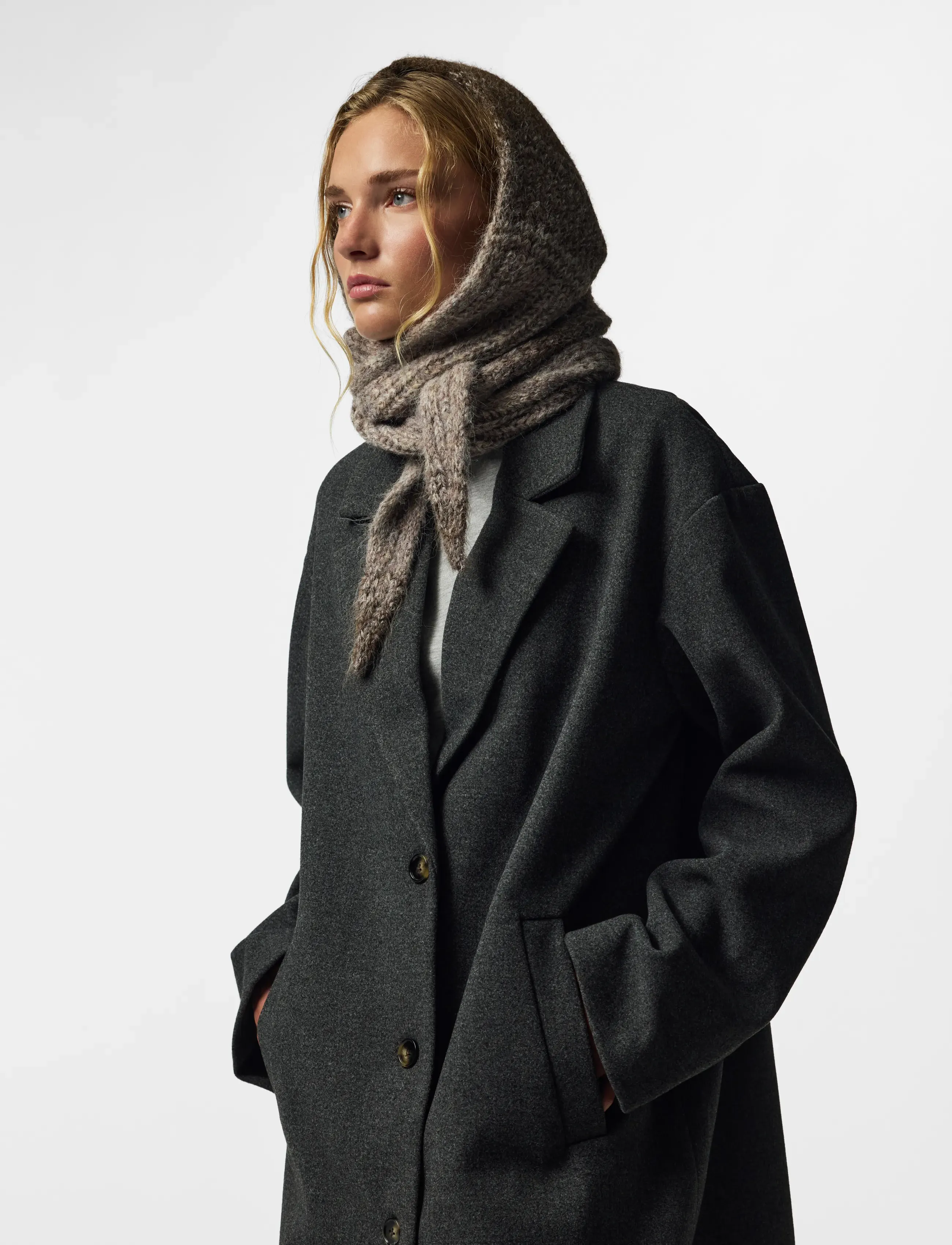 Pieces - PCREBEKKA BONNET NOOS BC - maskmütsid - hot fudge - 5