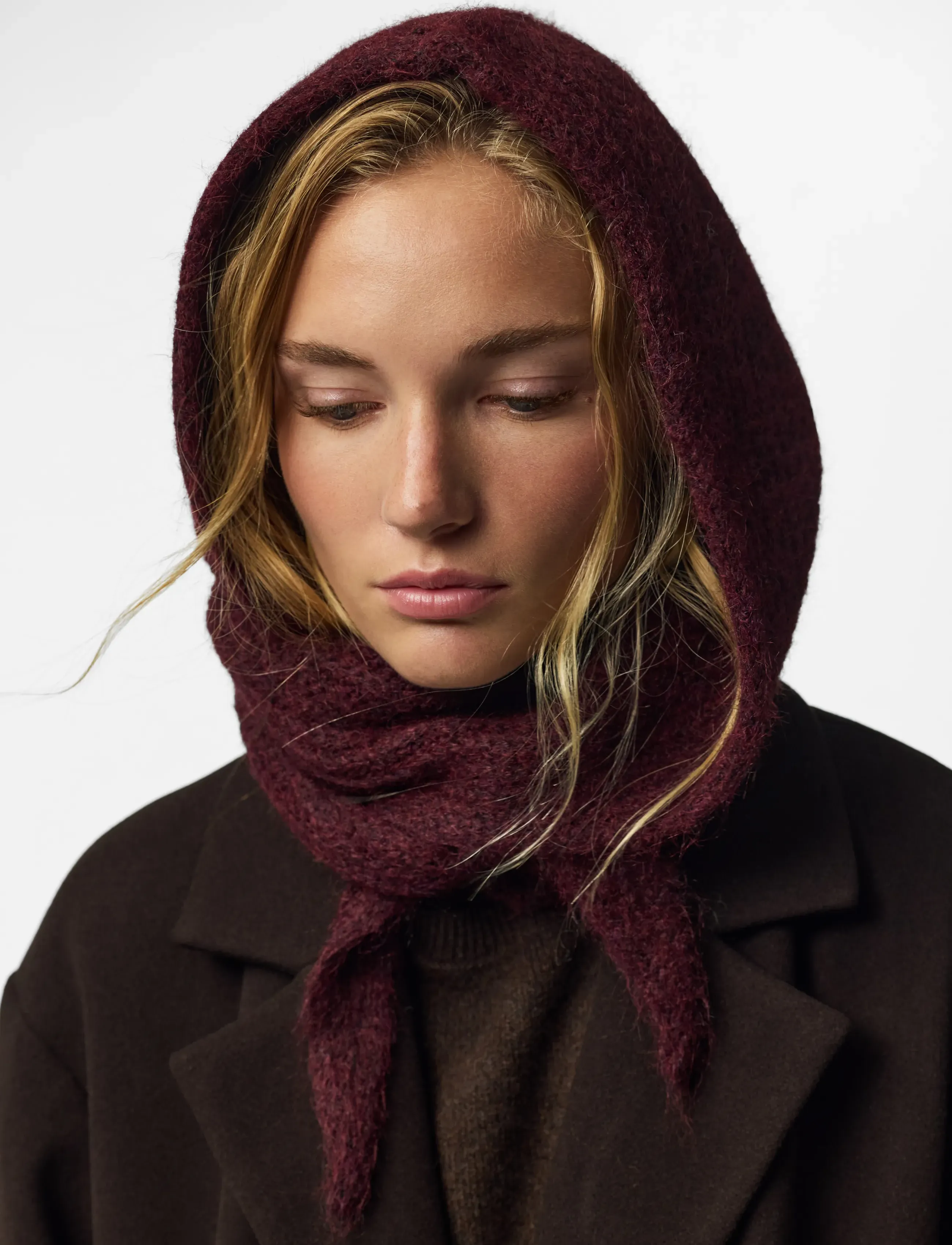 Pieces - PCREBEKKA BONNET NOOS BC - balaclava - winetasting - 5