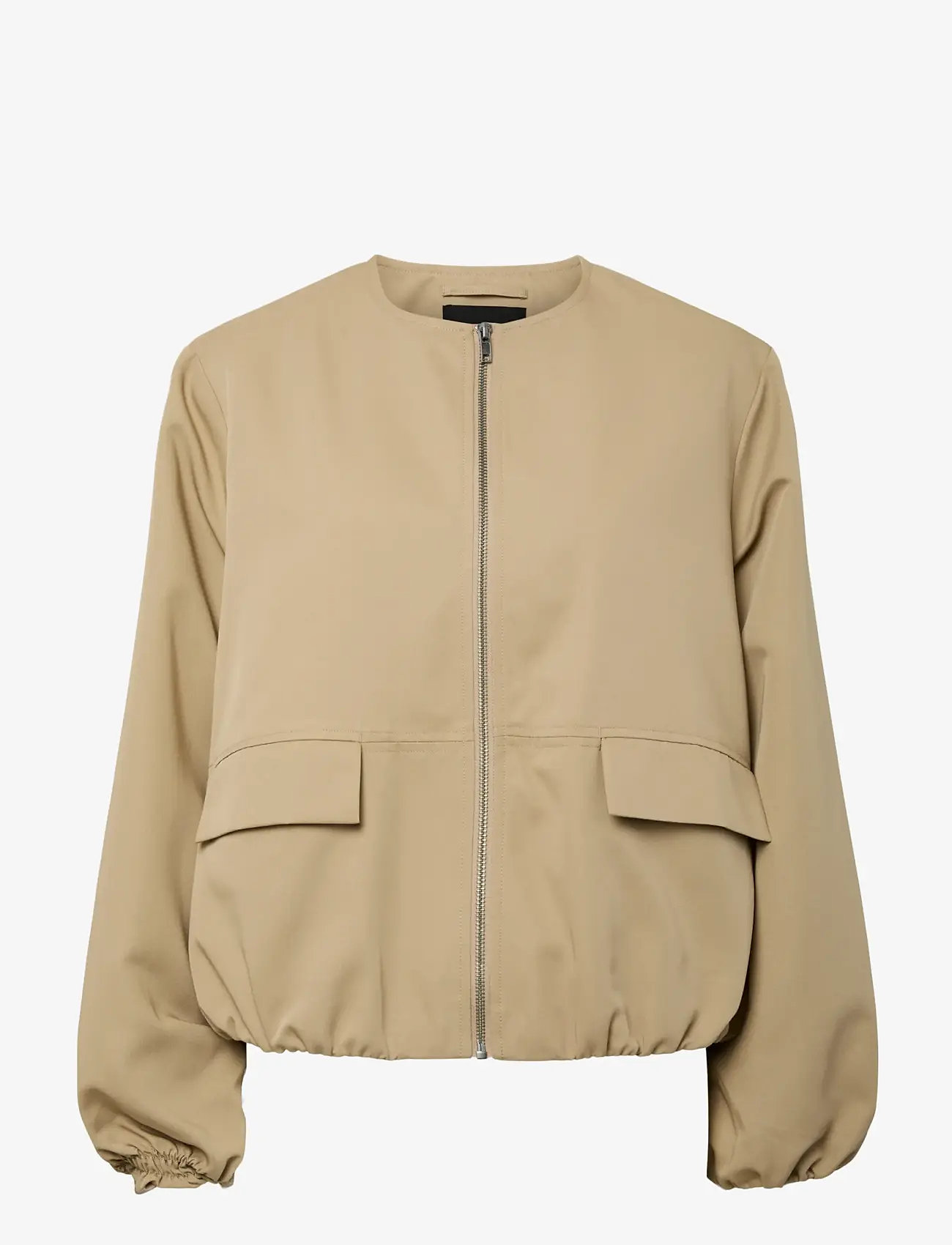 Pieces - PCBERIT BALLOON BOMBER JACKET - forårsjakker - travertine - 1