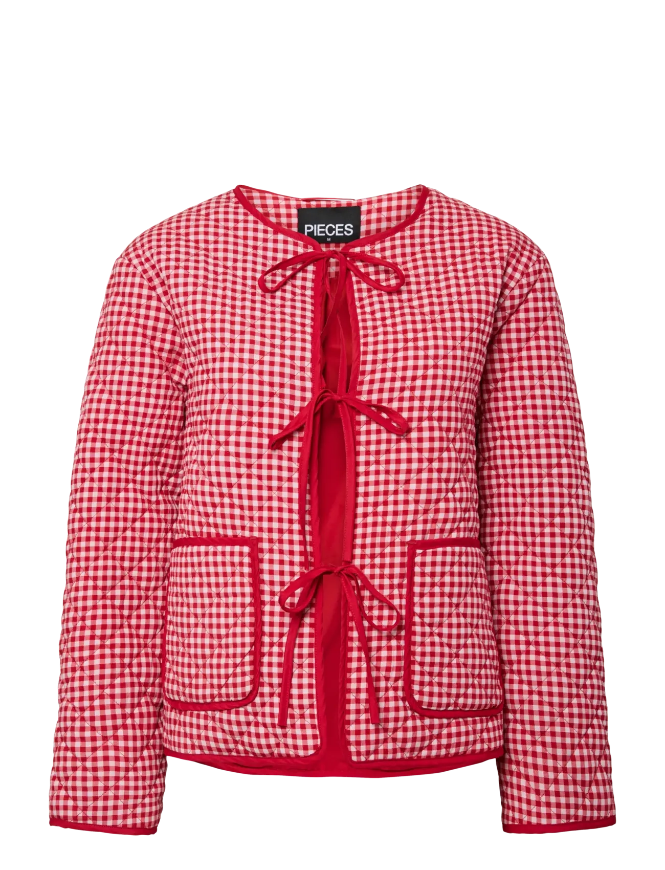 Pieces PCBIBBA QUILT JACKET - Pieces - ADRENALINE RUSH / red
