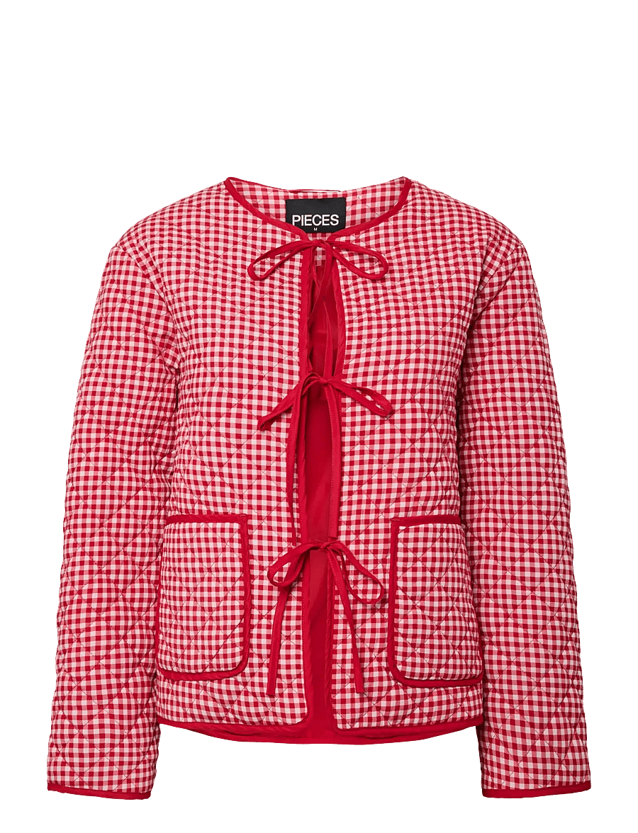 Pieces - PCBIBBA QUILT JACKET - frühlingsjacken - adrenaline rush - 1