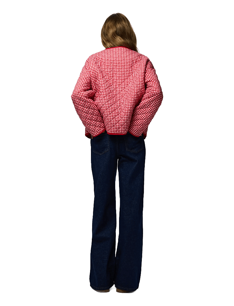 Pieces - PCBIBBA QUILT JACKET - frühlingsjacken - adrenaline rush - 3