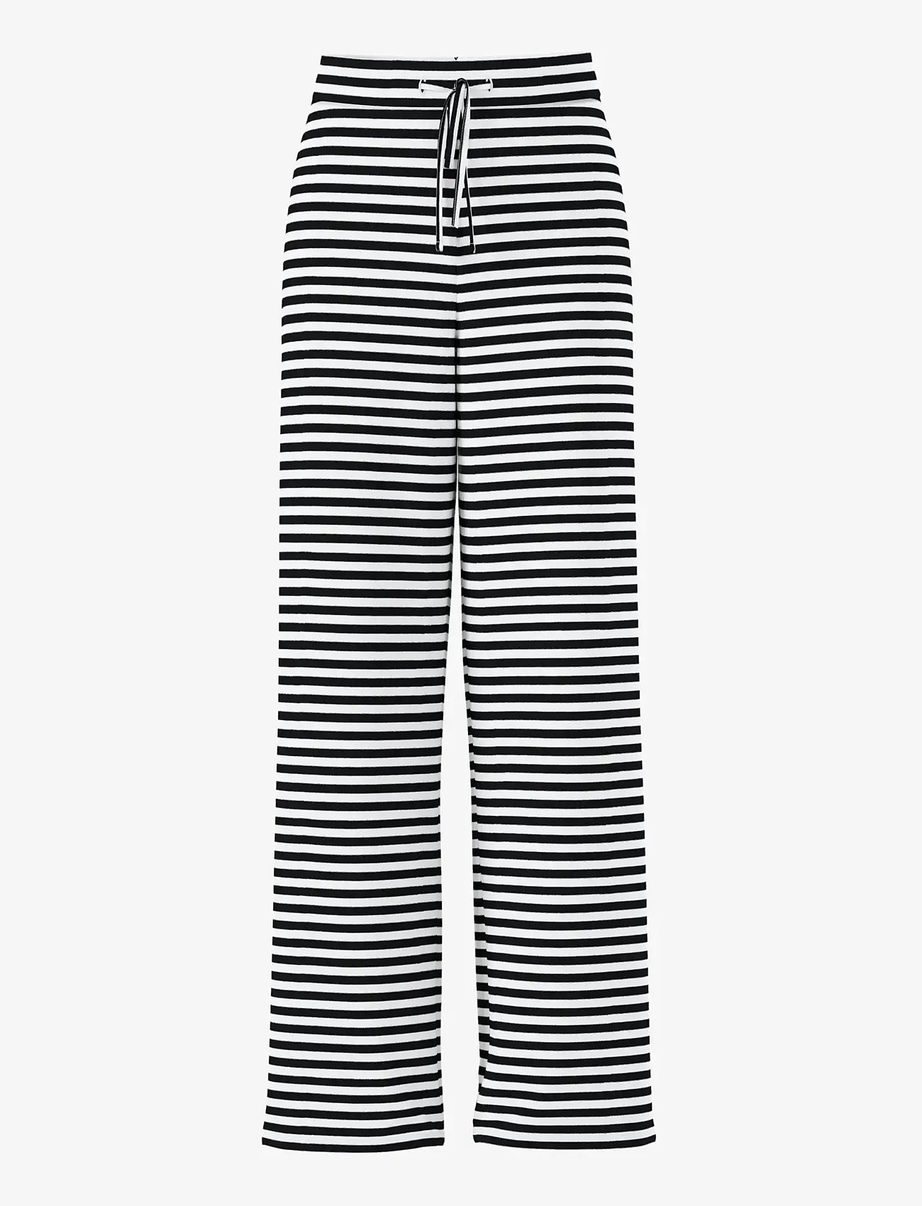 Pieces - PCLAYA MW WIDE PANTS JRS NOOS - jogginghosen - black - 1