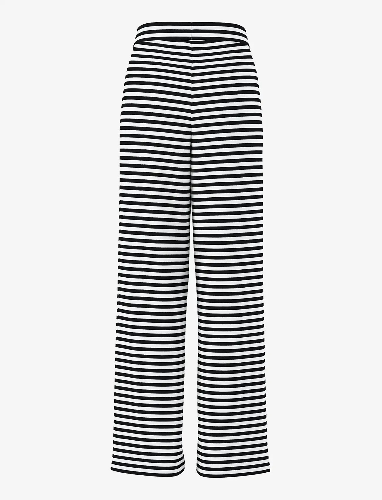 Pieces - PCLAYA MW WIDE PANTS JRS NOOS - jogginghosen - black - 2
