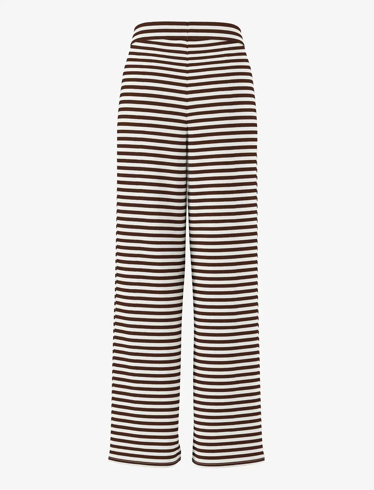 Pieces - PCLAYA MW WIDE PANTS JRS NOOS - joggers - chicory coffee - 1