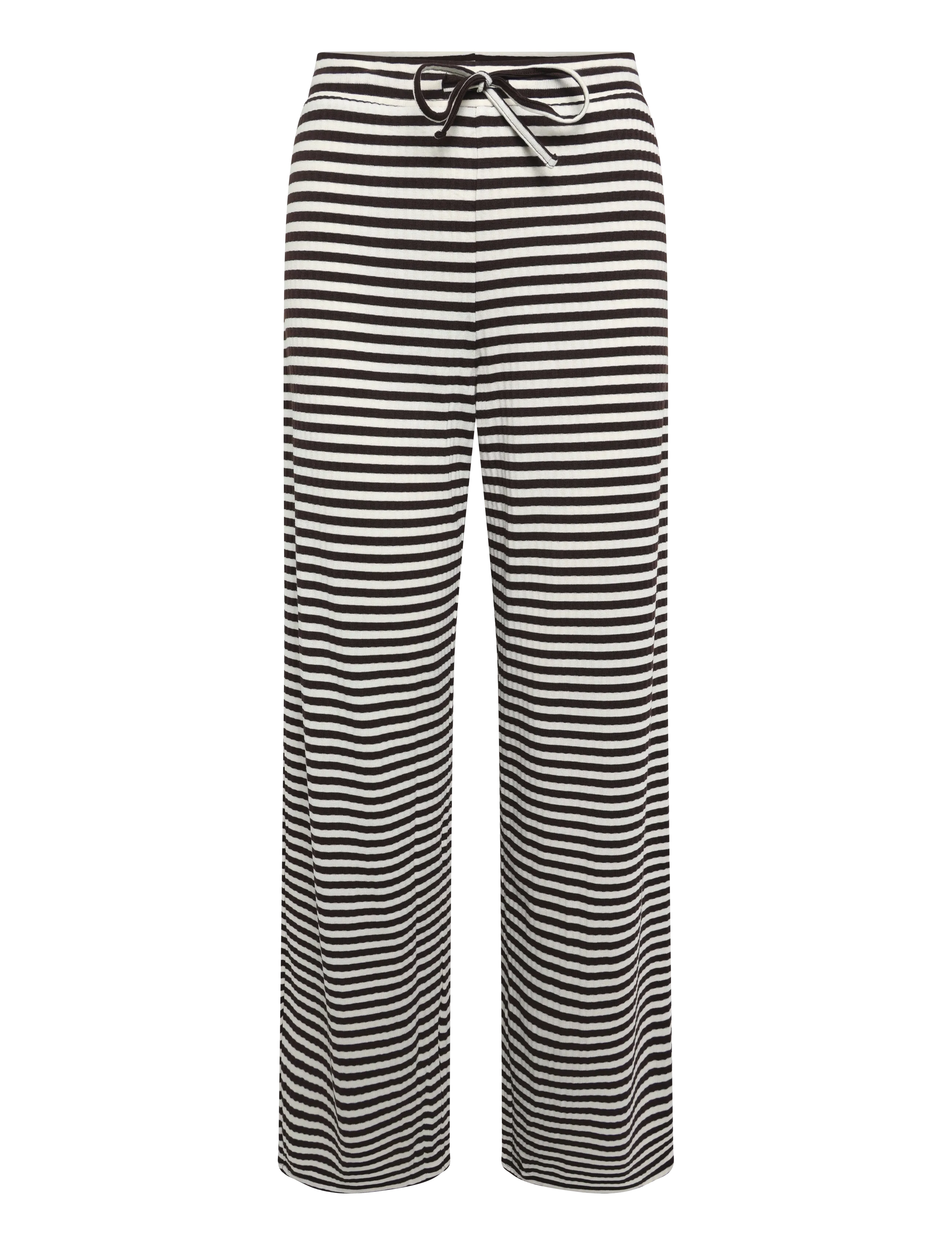 Pieces Pclaya Mw Wide Pants Jrs Noos, S, Brown, Bukser > Brede Ben, Dame