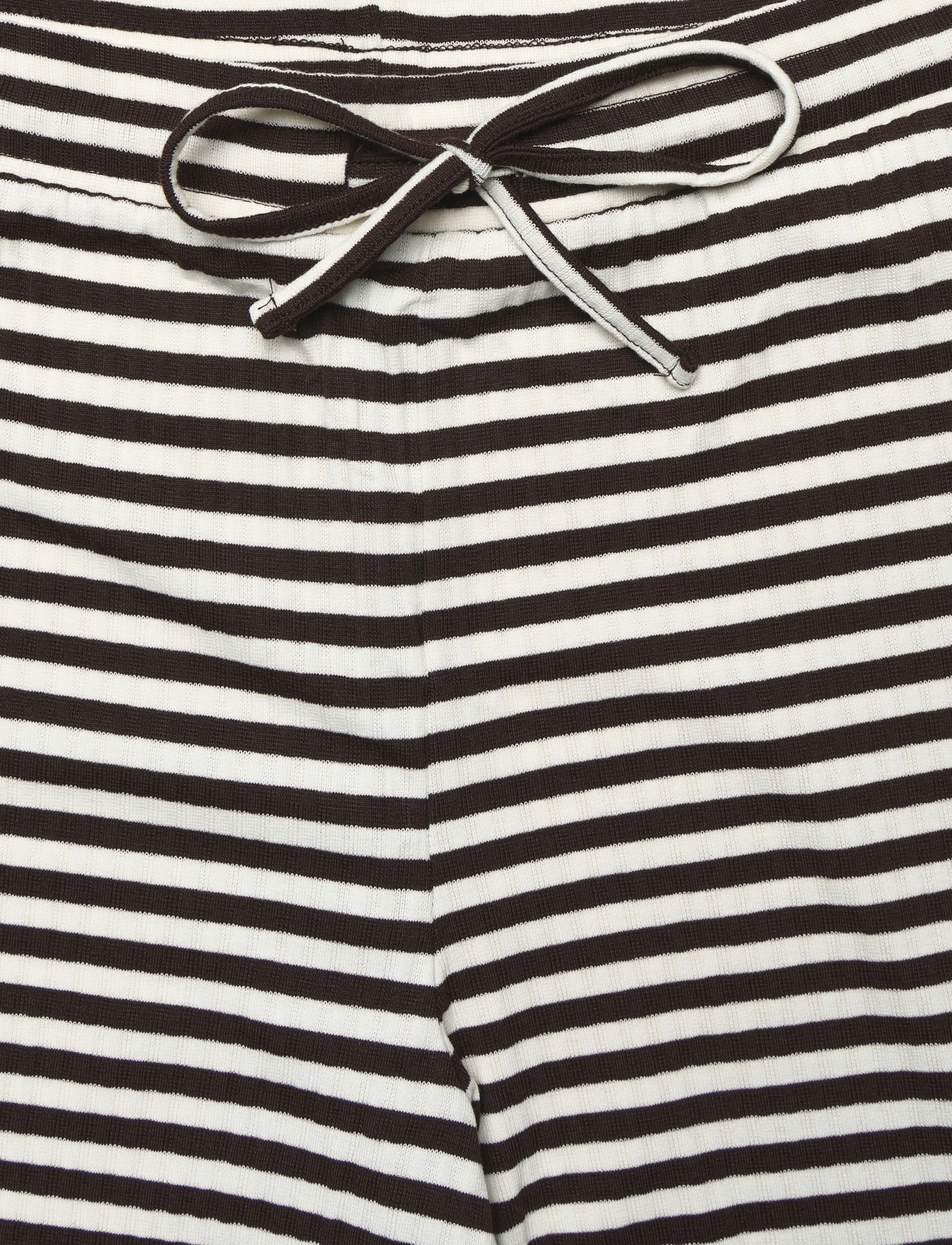 Pieces - PCLAYA MW WIDE PANTS JRS NOOS - bukser med brede ben - hot fudge - 2