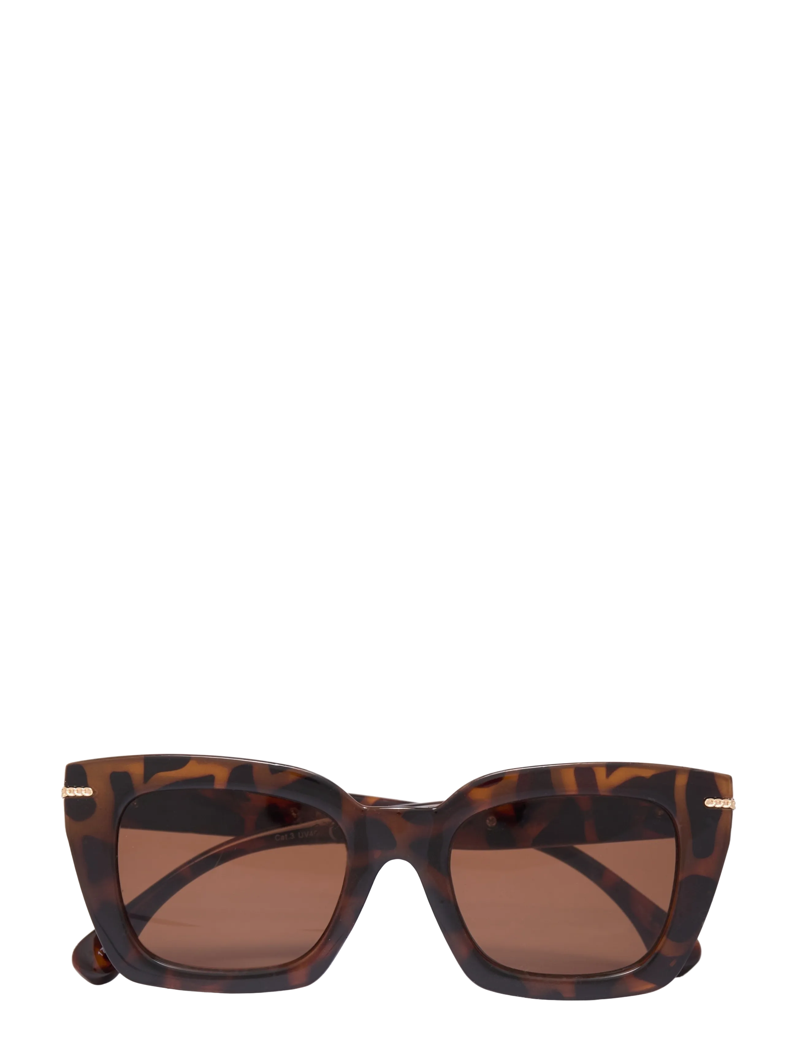 Pieces Pcberrit Sunglass Bundle, One Size, Sunglasses, Braun - Square Frame Frauen