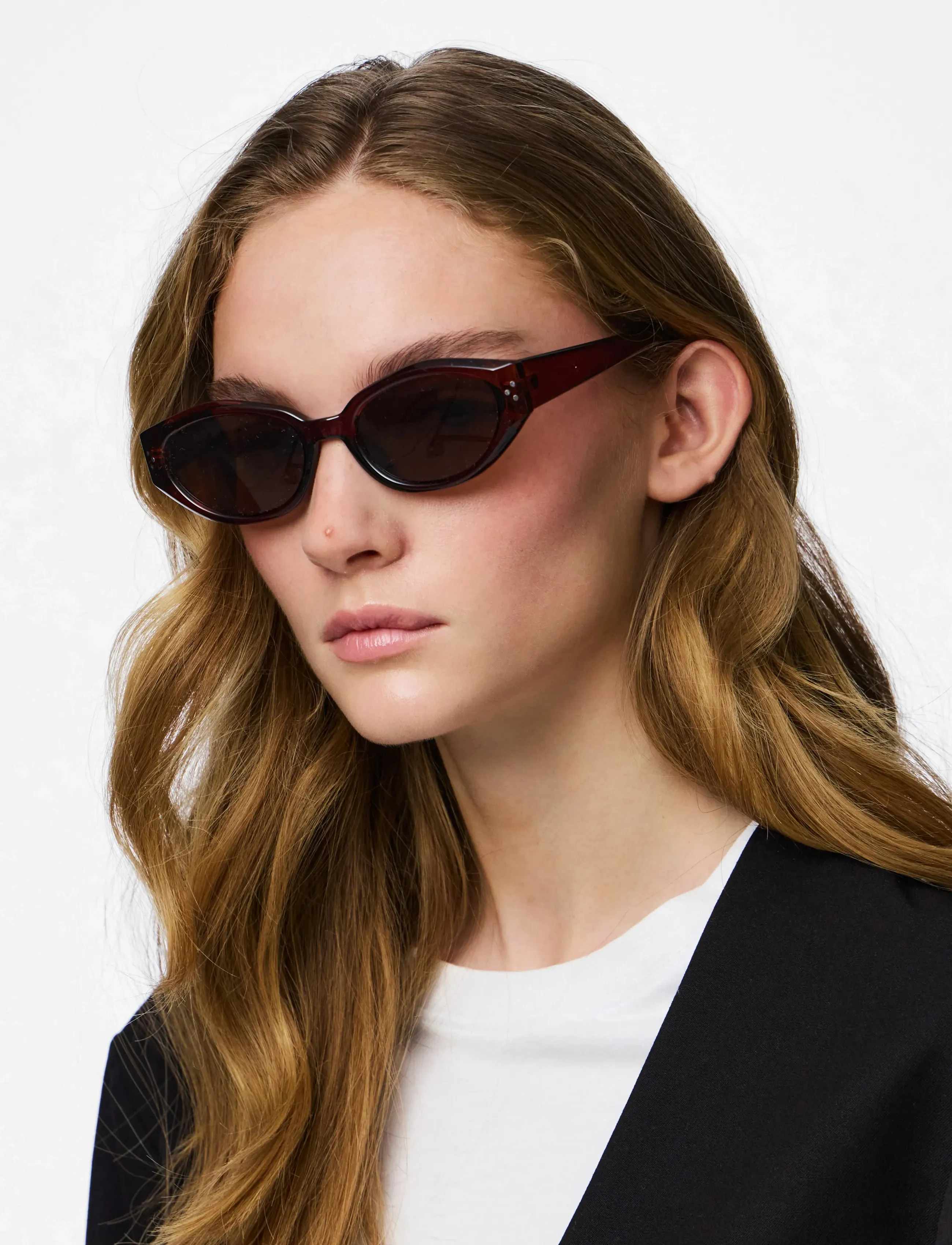 Pieces Pckia Sunglass Bundle Bc, One Size, Sunglasses, Braun - Round Frame Frauen
