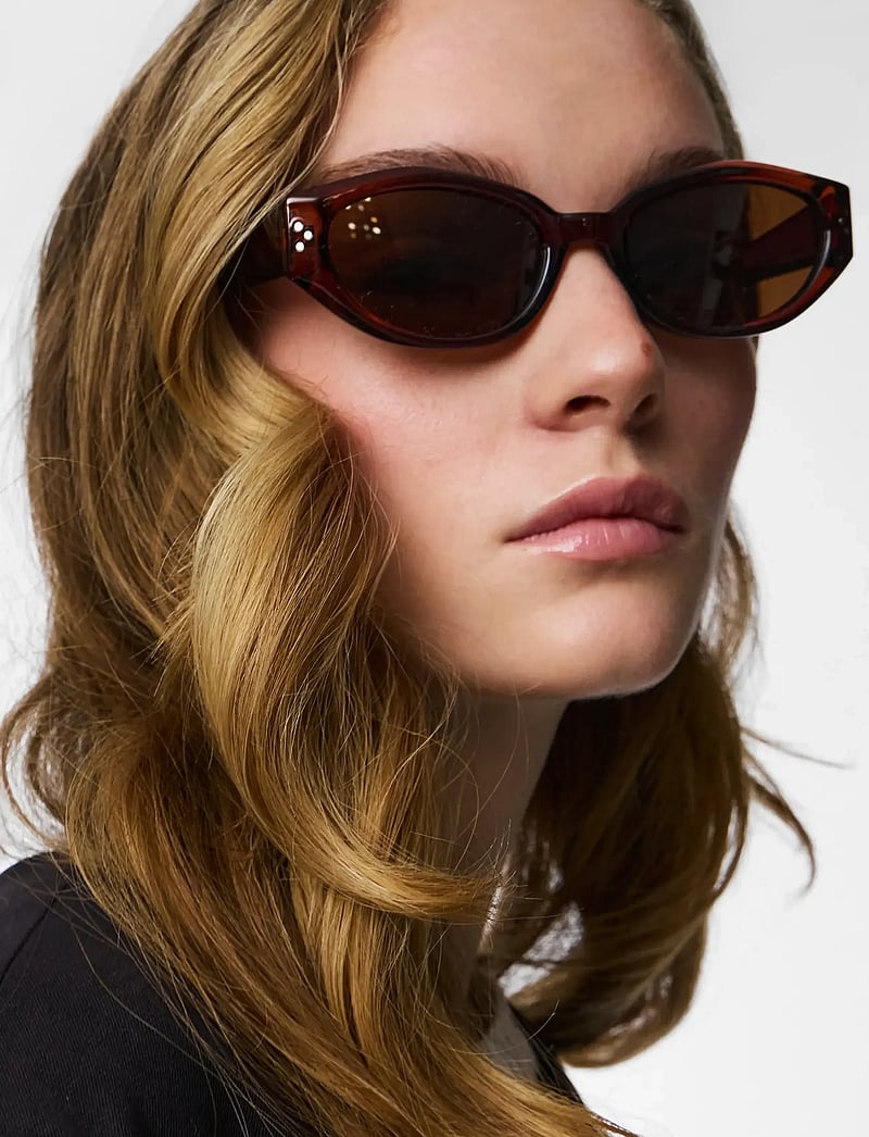 Pieces - PCKIA SUNGLASS BUNDLE BC - round frame - downtown brown - 4