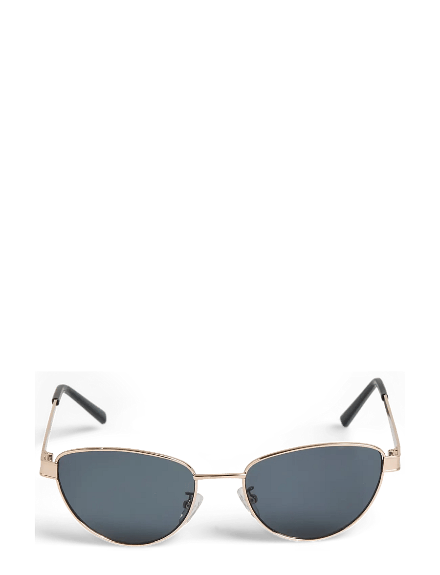 Pieces - PCKATE SUNGLASS BUNDLE - rund form - gold colour - 2