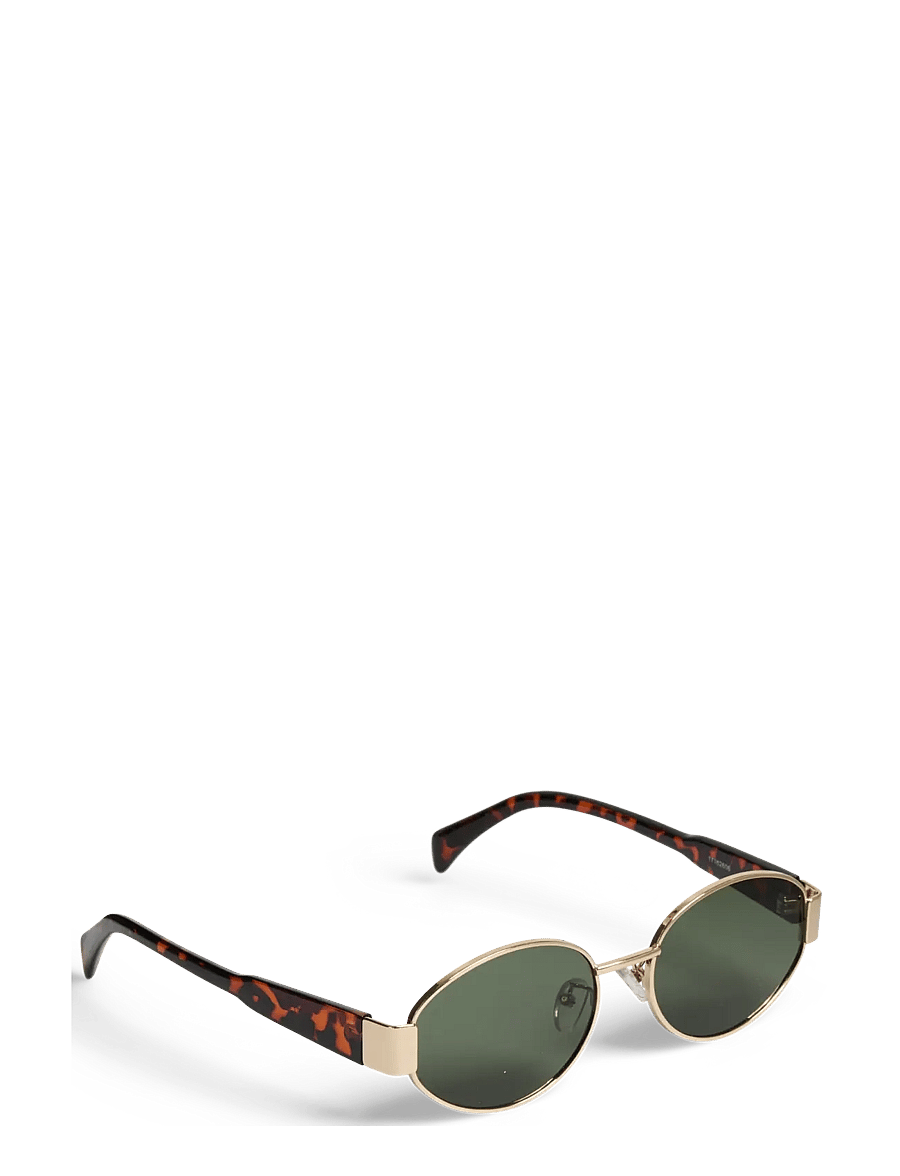 Pieces - PCKATE SUNGLASS BUNDLE - runder rahmen - gold colour - 2