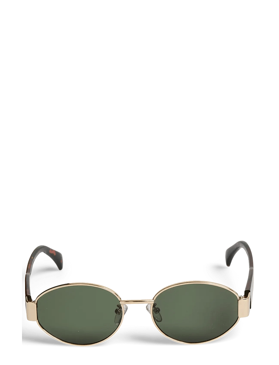 Pieces - PCKATE SUNGLASS BUNDLE - runder rahmen - gold colour - 3